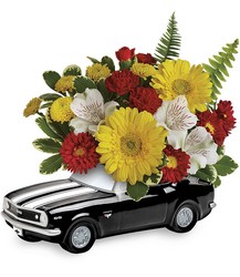 '67 Chevy Camaro Bouquet from Visser's Florist and Greenhouses in Anaheim, CA